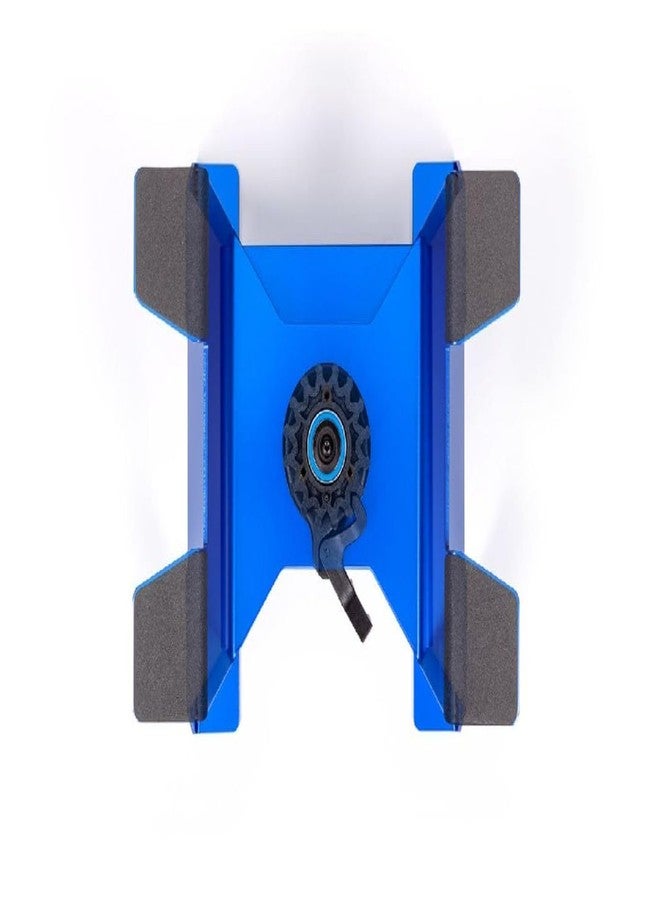 Traxxas 8797 Blue Aluminum X-Truck Stand for X-Maxx and XRT - Image 3